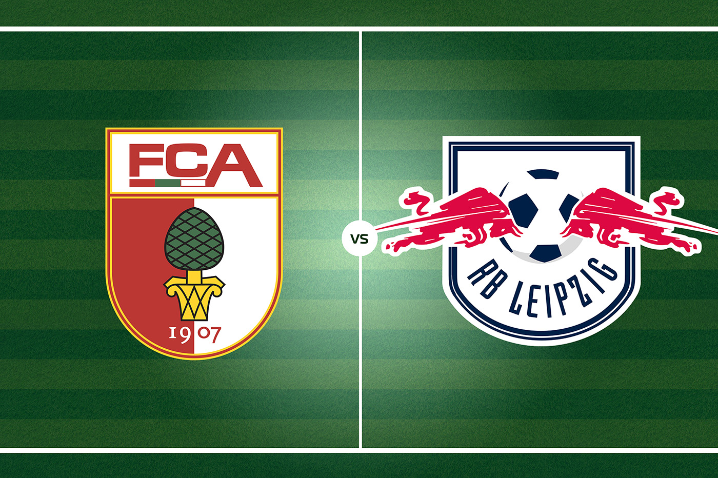 Fussball Bundesliga FC Augsburg vs RB Leipzig Wagrati