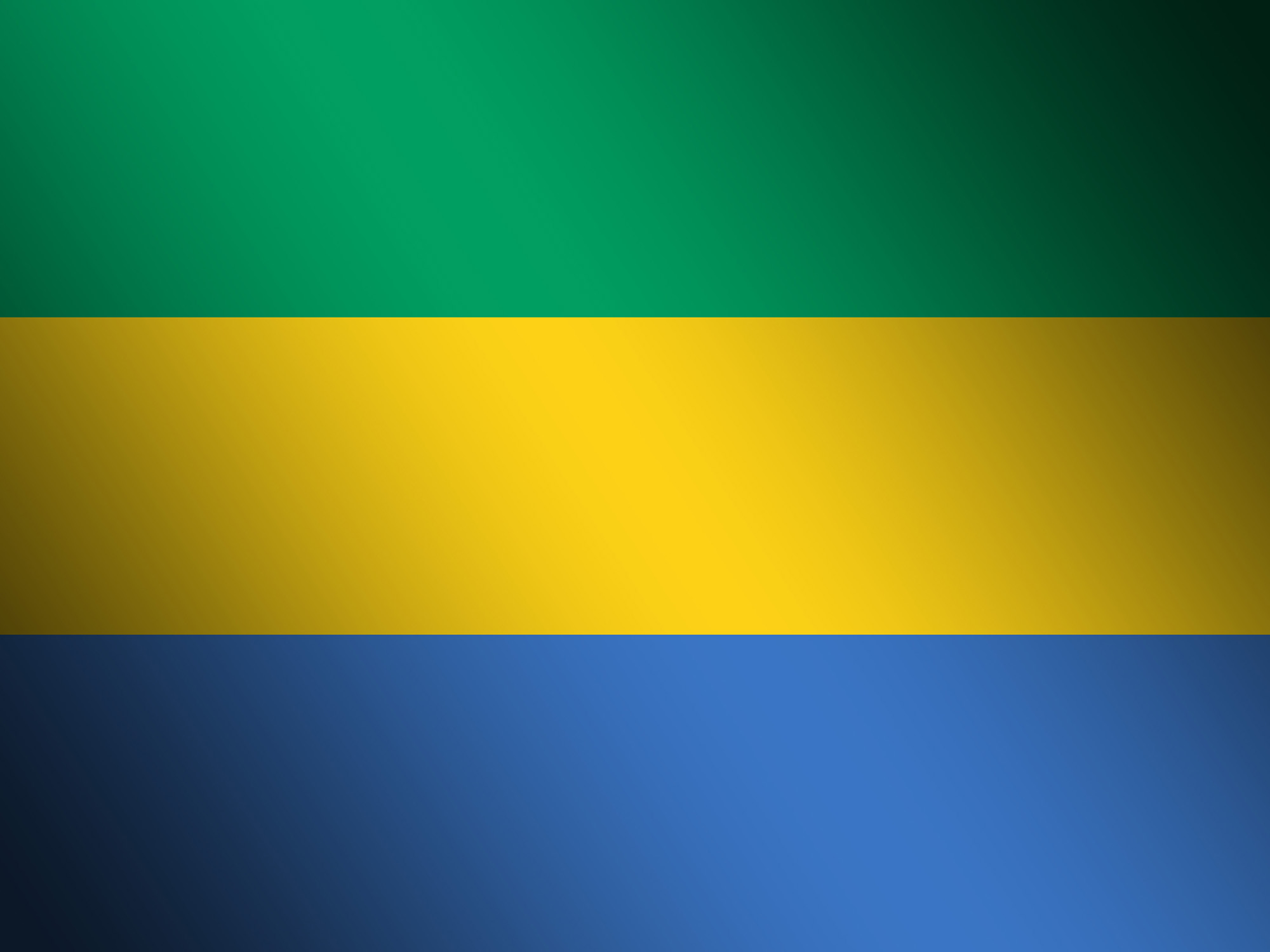 Желто зелено синий флаг страна. Gabon флаг. Флаг Республики Габона. Флаг Габона Габон. Флаг зеленый желтый синий.