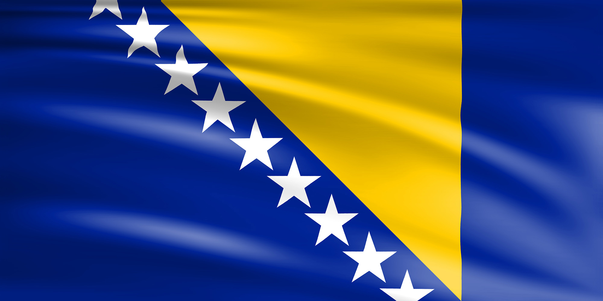 23+ Bosnien Herzegowina Blau Gelbe Flagge Gif