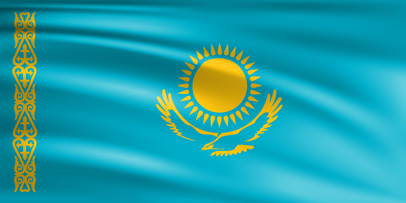 Kazakhstan flag