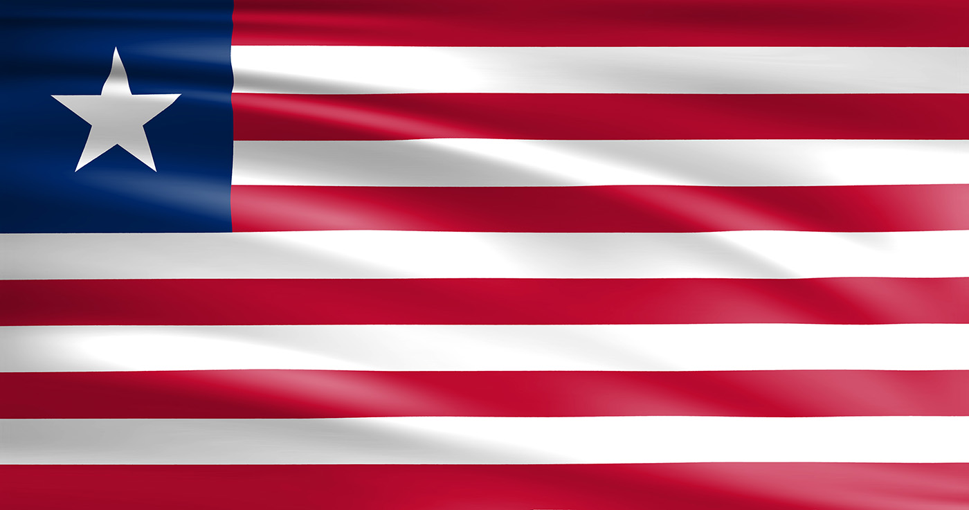 Flagge von Liberia | Wagrati