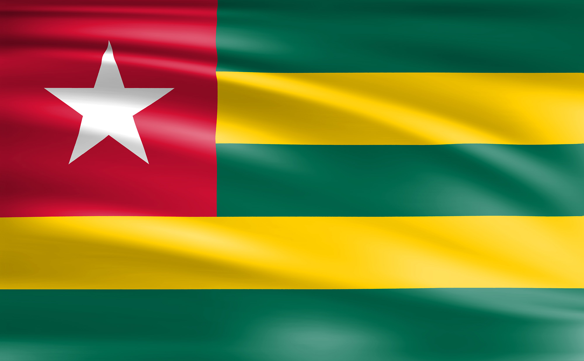 Flagge von Togo Wagrati